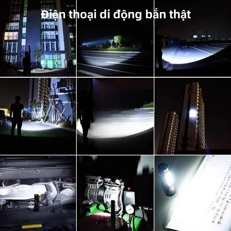 Đèn Pin mini Siêu Sáng Cao Cấp Có Zoom