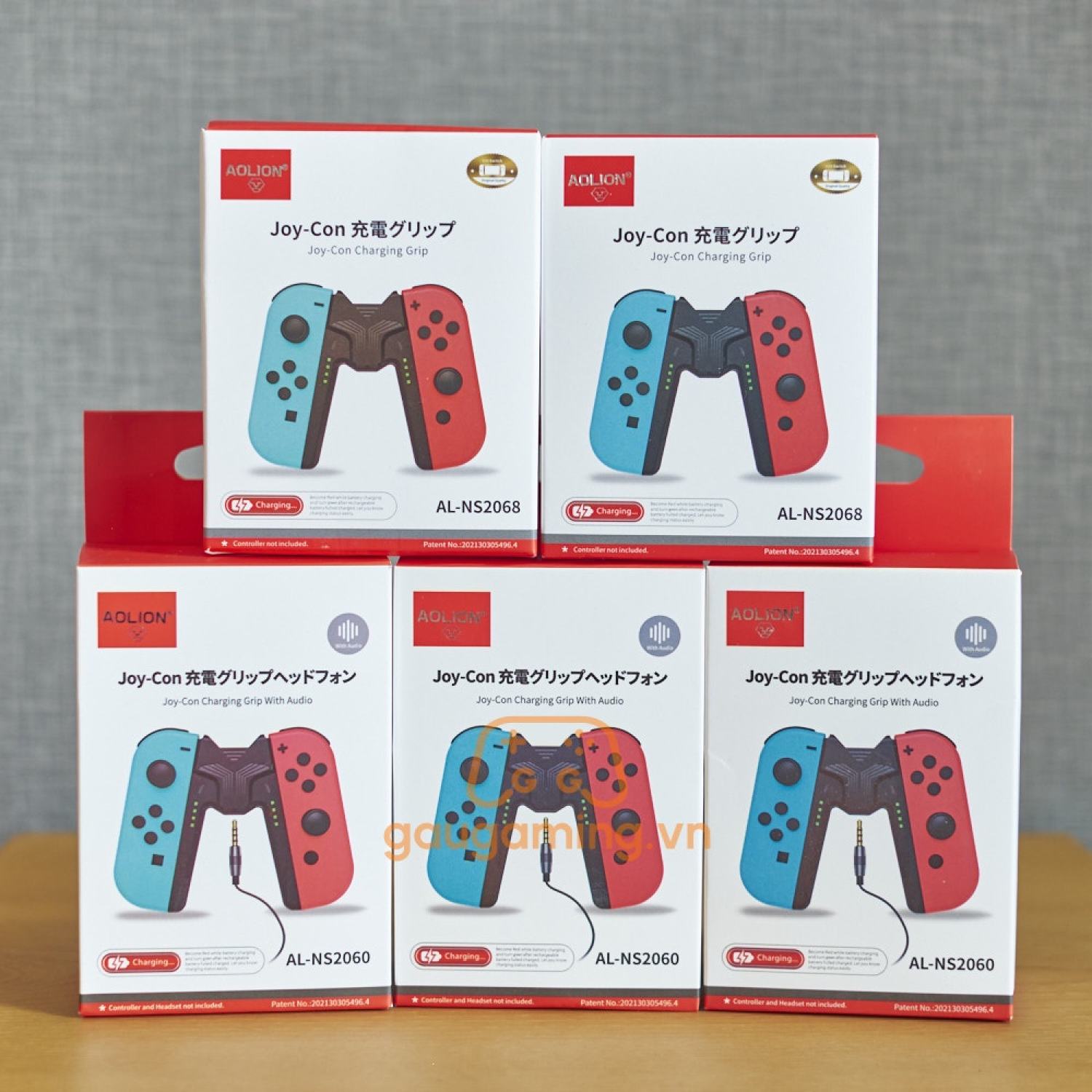 Grip sạc Joycon cho Nintendo Switch