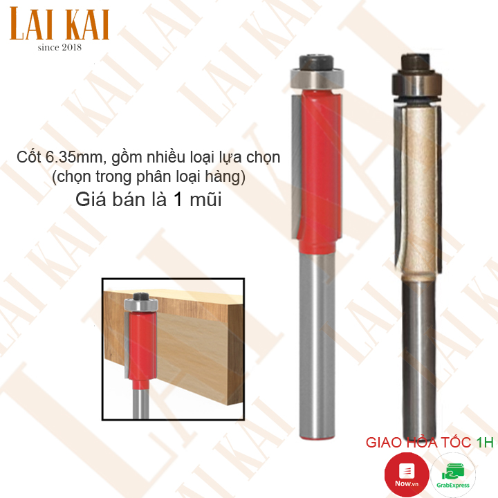 [HCM]Mũi phay thẳng đầu bi