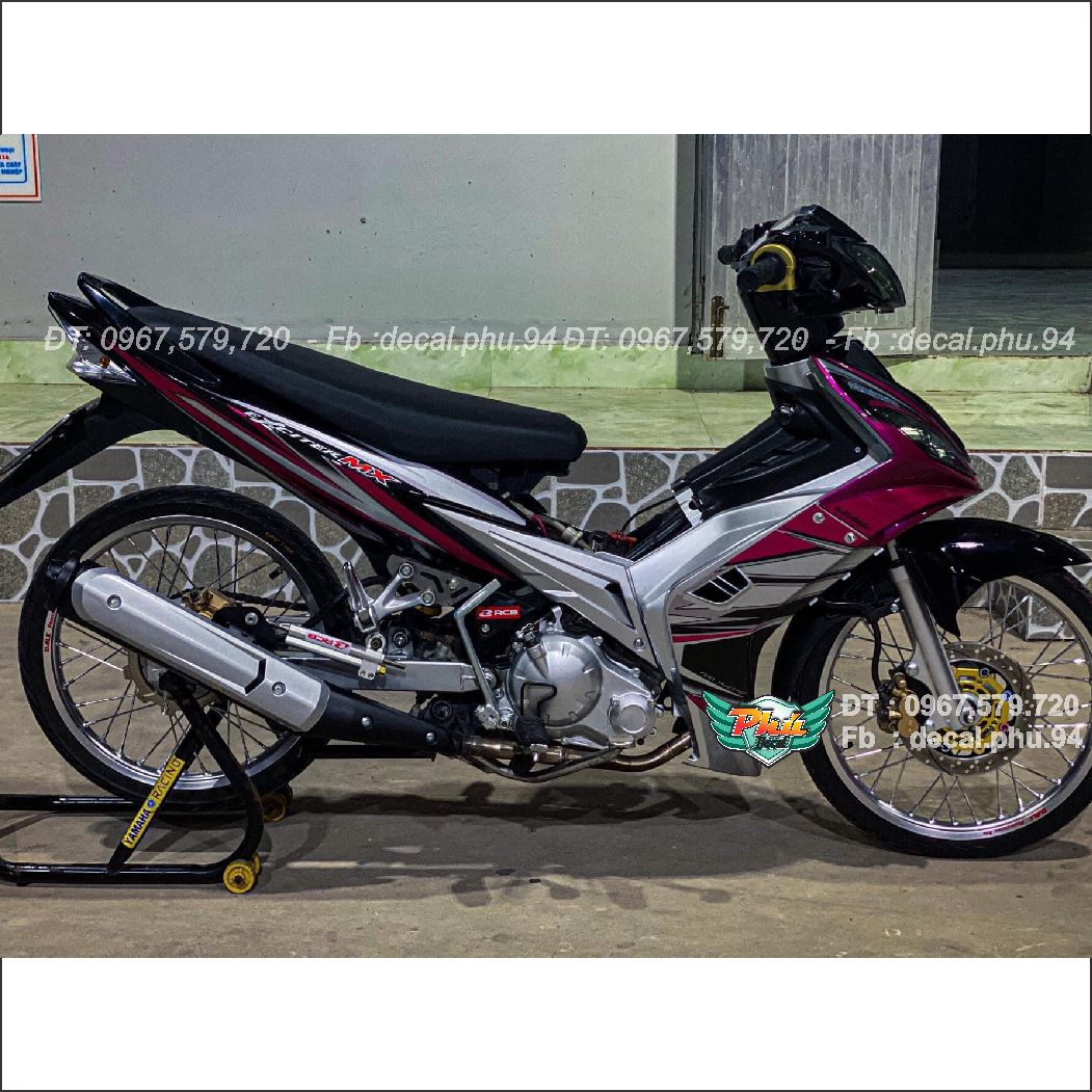 Tem rời exciter 2010 bạc hồng
