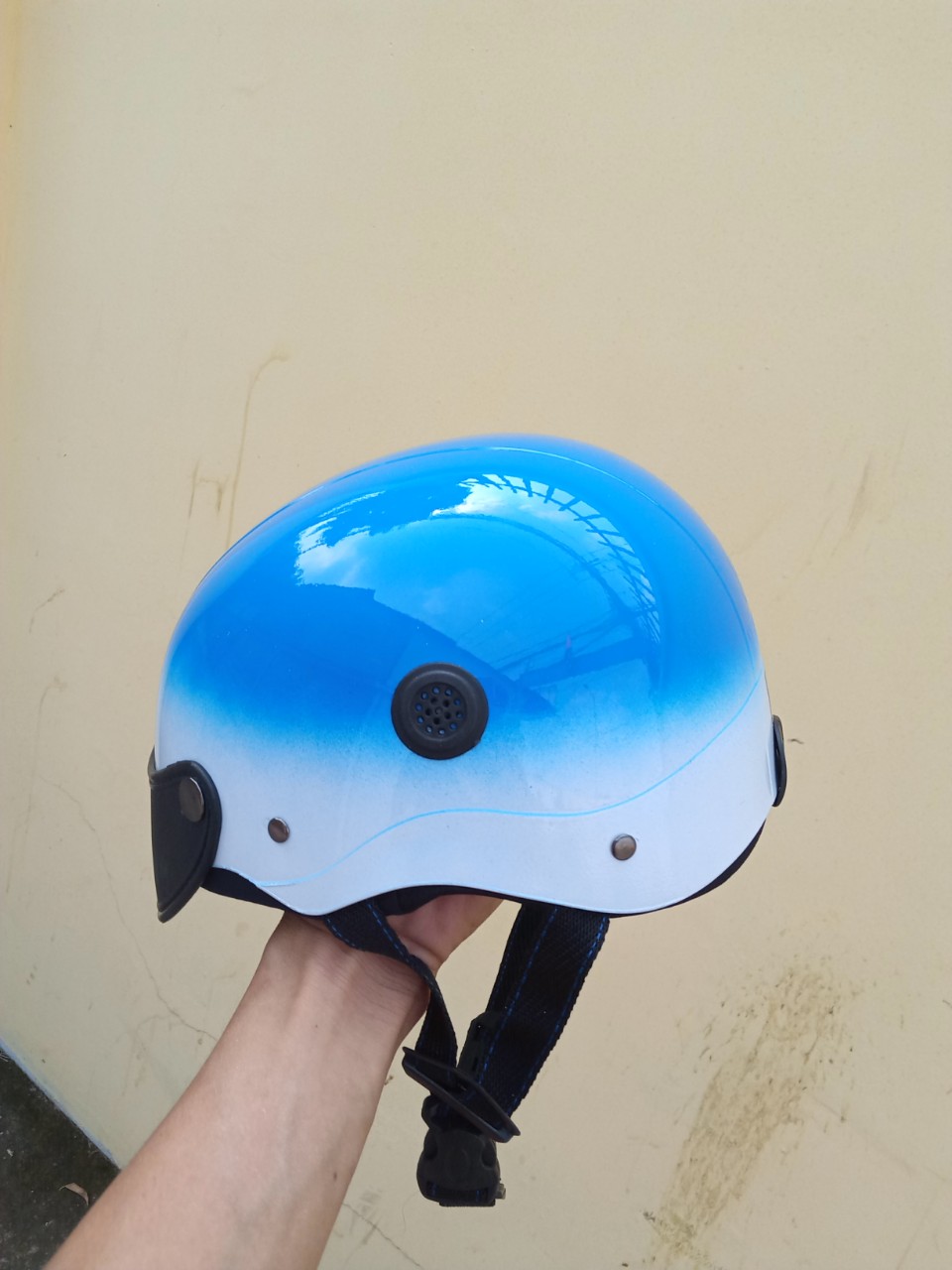 [HCM]nón bảo hiểm 1/2 đầu son 2 lai mẫu mói ( lót thường )