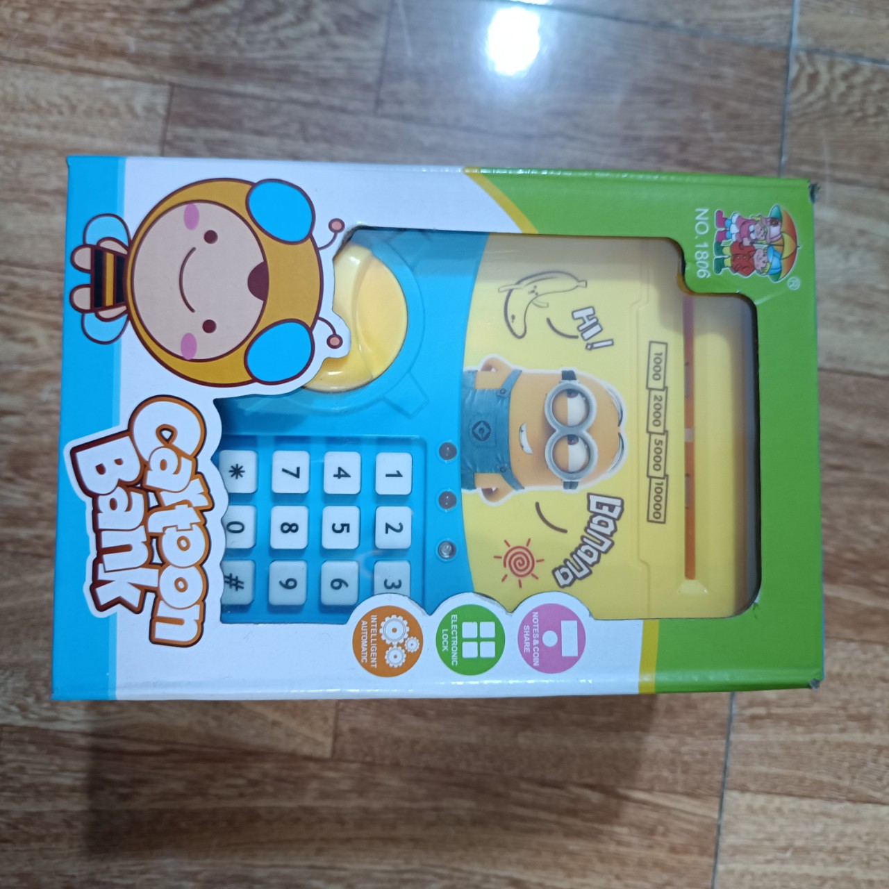 Két sắt mini cho bé dễ thương