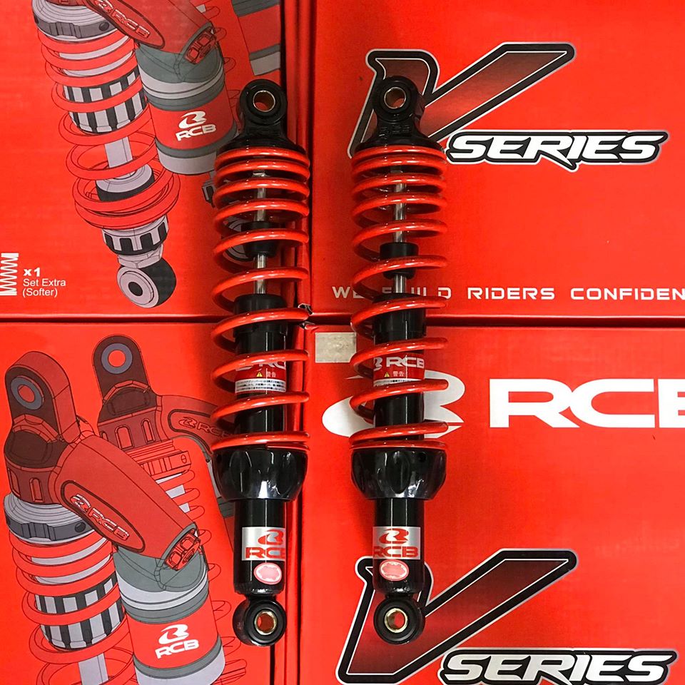 Phuộc sau RCB A2 gắn Sirius, Jupiter Đỏ