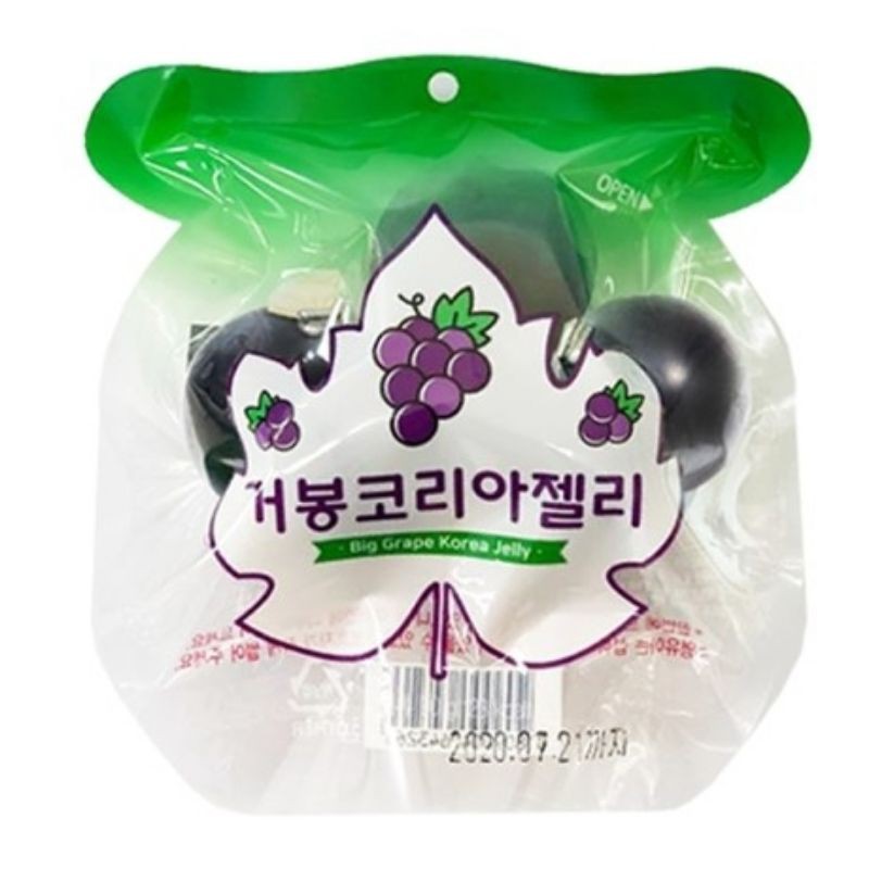 Thạch Nổ Hàn Quốc 🍑🍇 (Nho Tím)