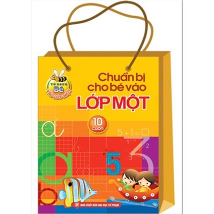 Bộ sách Chuẩn bị cho bé vào lớp một (Túi 10 Cuốn) (Tái bản 2018)
