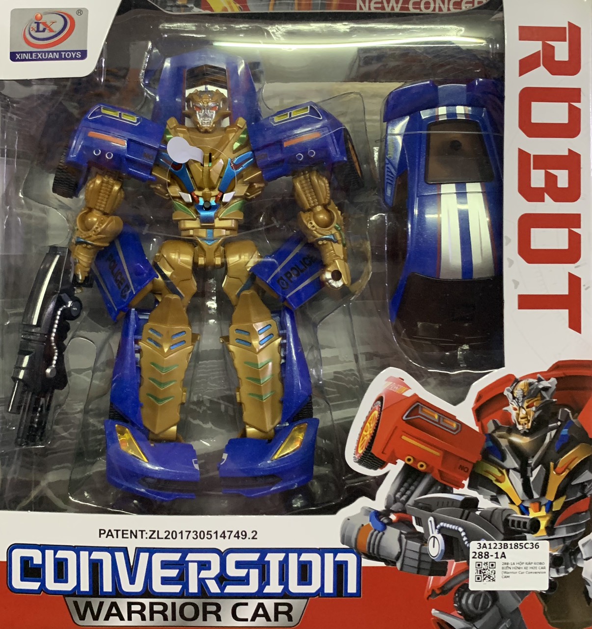 Đồ chơi robot biến hình siêu xe