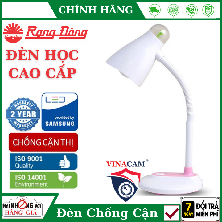 Đèn Học Chống Cận Rạng Đông LED 32 , Thiết kế tinh xảo, linh hoạt, dễ dàng điều chỉnh góc, Chất liệu cao cấp, an toàn , Đèn học không dây , Đèn học để bàn thông minh , Đèn học mini ,Đèn học để bàn cute , Đèn học sin