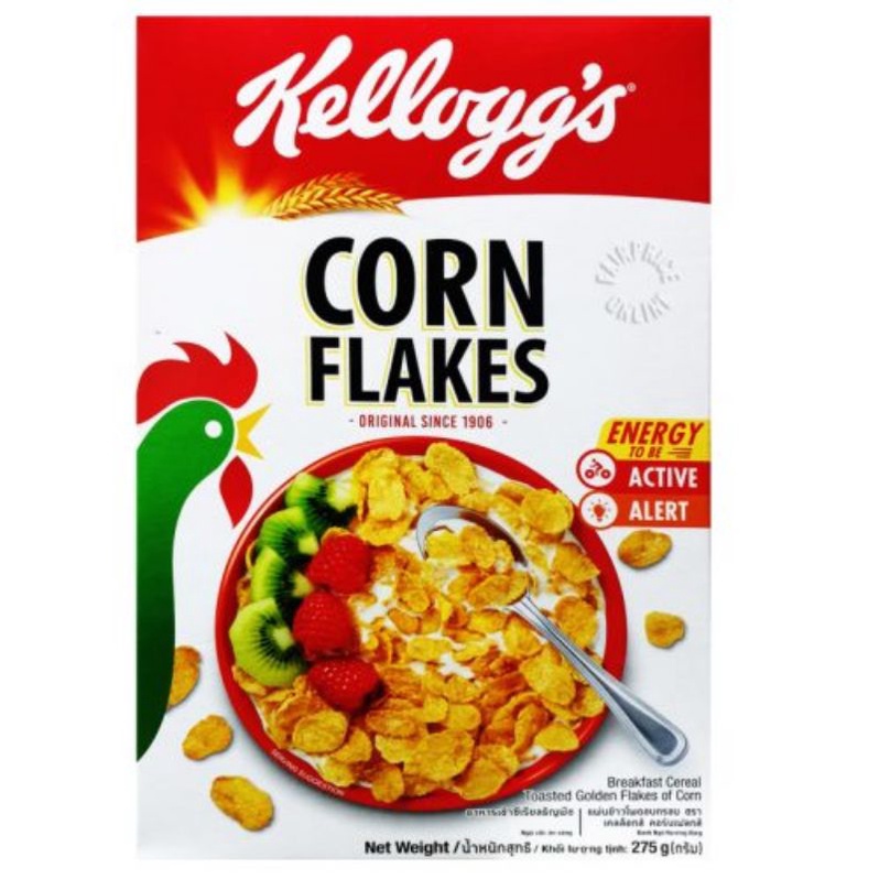 Ngũ cốc ăn sáng kellogg's corn flakes hộp 275g