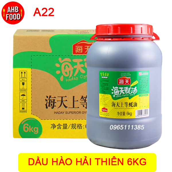 Dầu hào hải thiên 6kg_loại ngon, nội địa tq✅ ✅