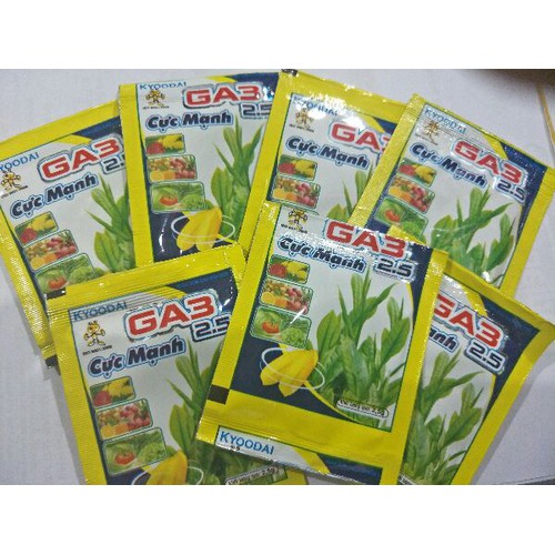 sét 10 gói phân bón kích thích tăng trưởng Ga3