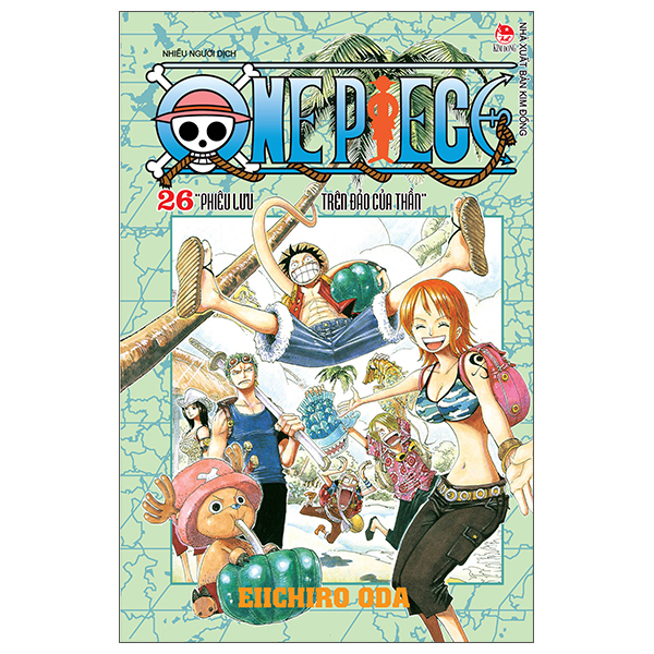 Fahasa - one piece tập 26: phiêu lưu trên đảo của thần
