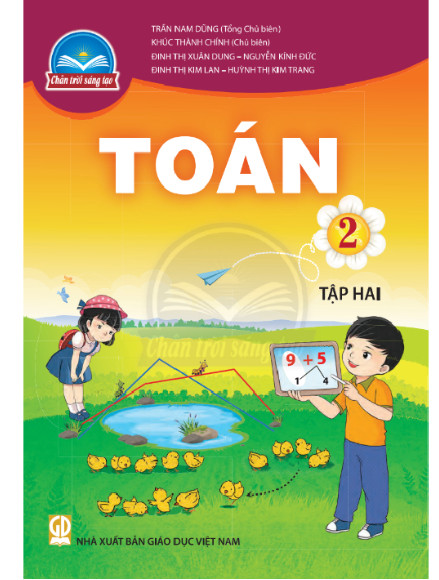 Toán lớp 2 tập 2 - chan troi sang tao