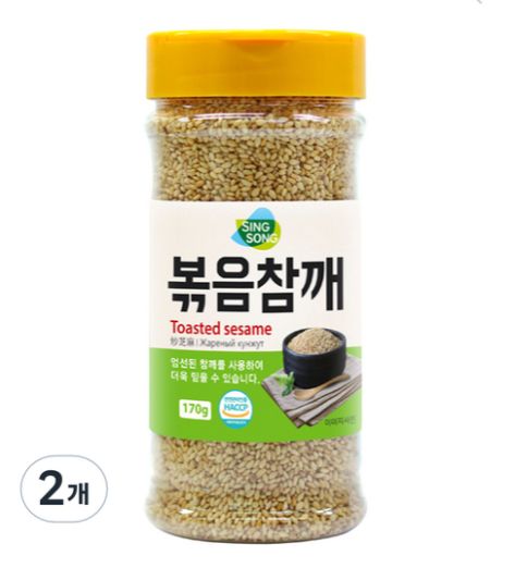 Hạt Mè Rang Hàn Quốc SingSong 170g