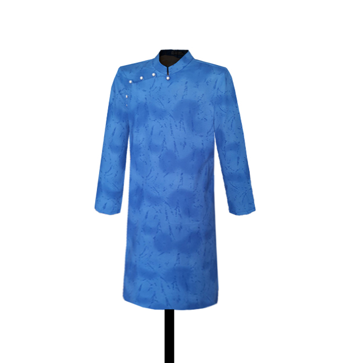 ÁO DÀI CÁCH TÂN NAM POLY COTTON HỌA TIẾT