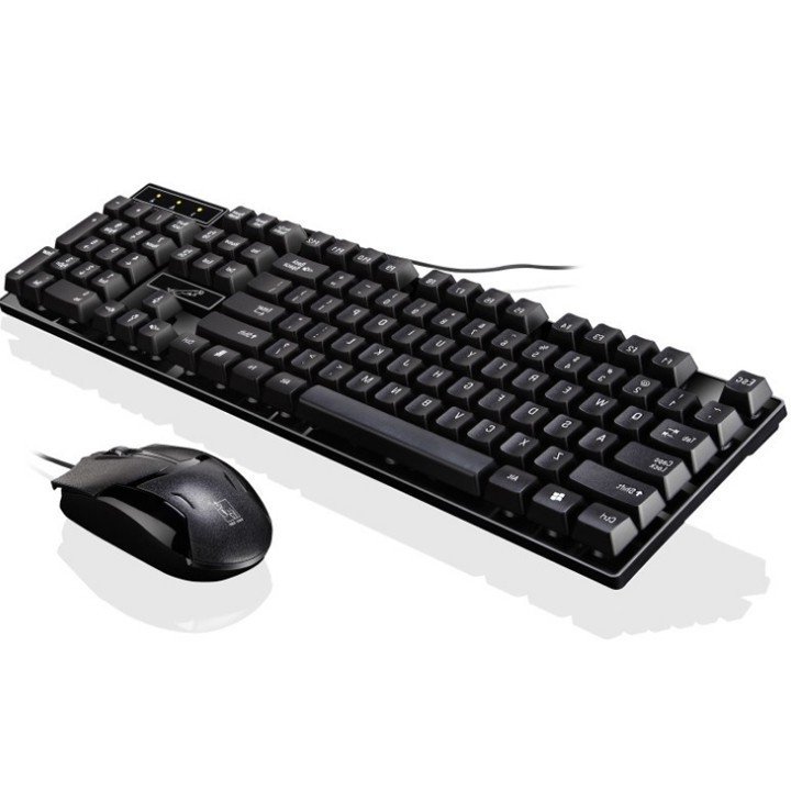 [HCM]COMBO PHÍM CHUỘT Q17 GIẢ CƠ CHUYÊN DỤNG