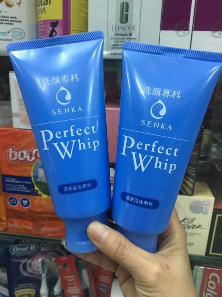Sữa rửa mặt Senka Perfect Whip nội địa nhật