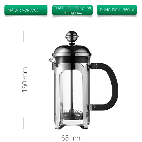 [HCM]Bình pha French Press, bình pha cà phê kiểu pháp