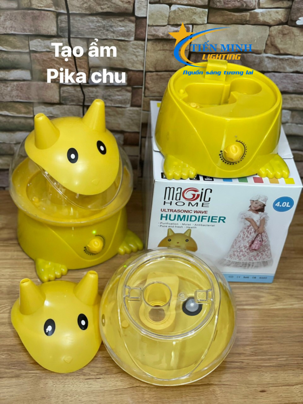 MÁY PHUN SƯƠNG TẠO ẨM HÌNH THÚ MAGIC HOME (giao hình ngẫu nhiên) - Bình 4 lít .