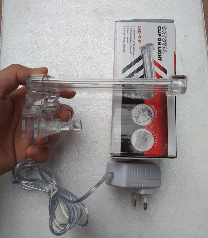 Đèn led thủy sinh 4W D10 cho bể cá mini