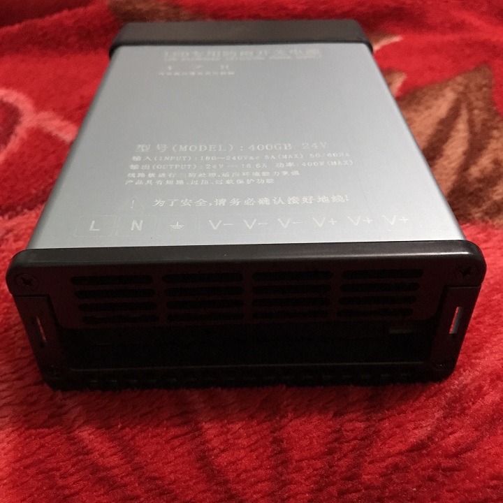 Nguồn 24v 16,6A 400W Chống nước TỐT