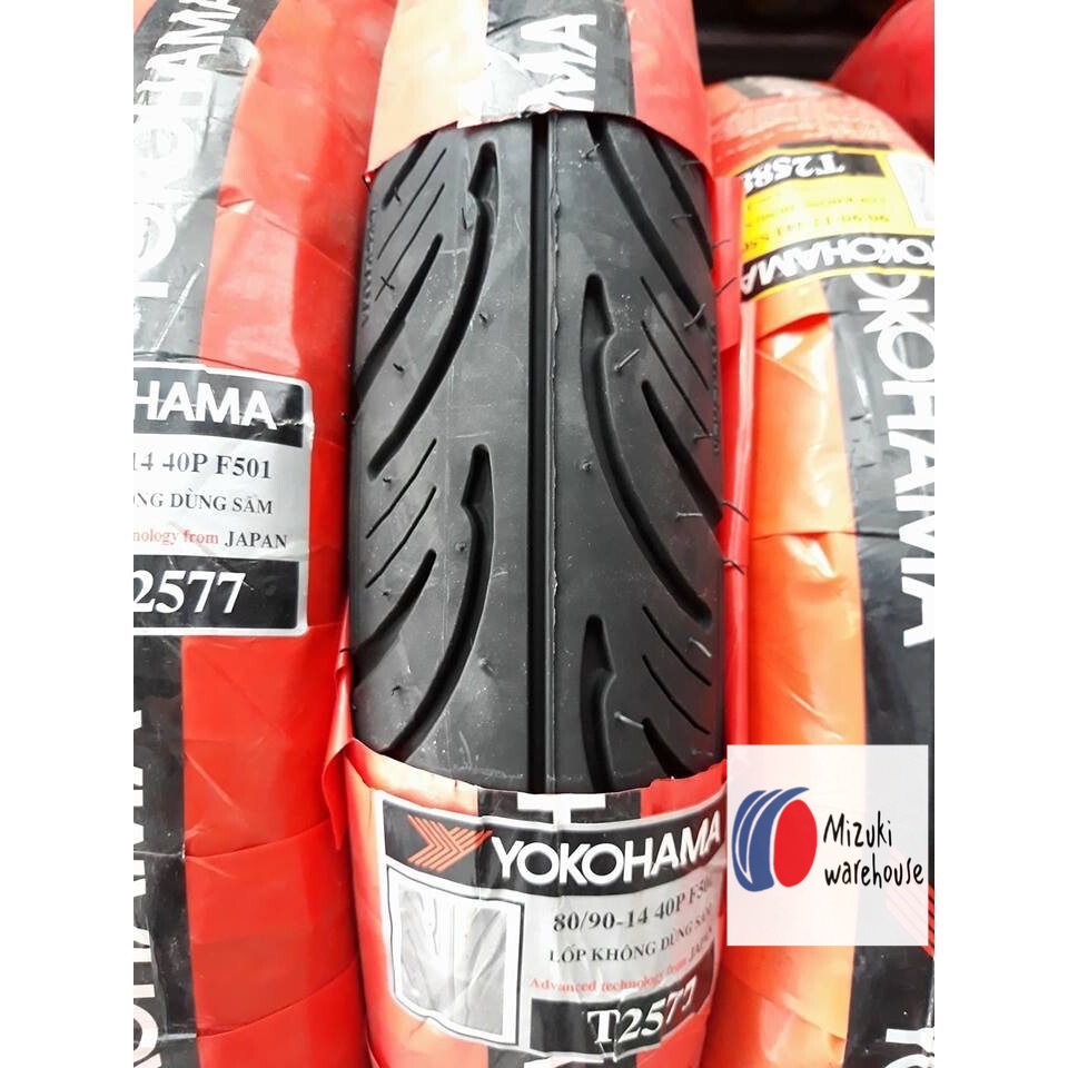Vỏ( Lốp) trước Xe Airblade, Vario, Vision 80/90-14 Chính hiệu Yokohama