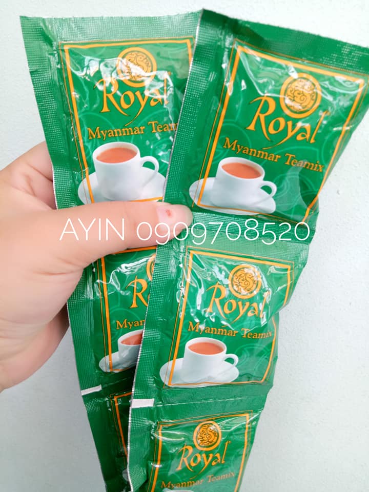 (HSD 04.2027) Trà Sữa Royal Myanmar Teamix 30 gói x 20g
