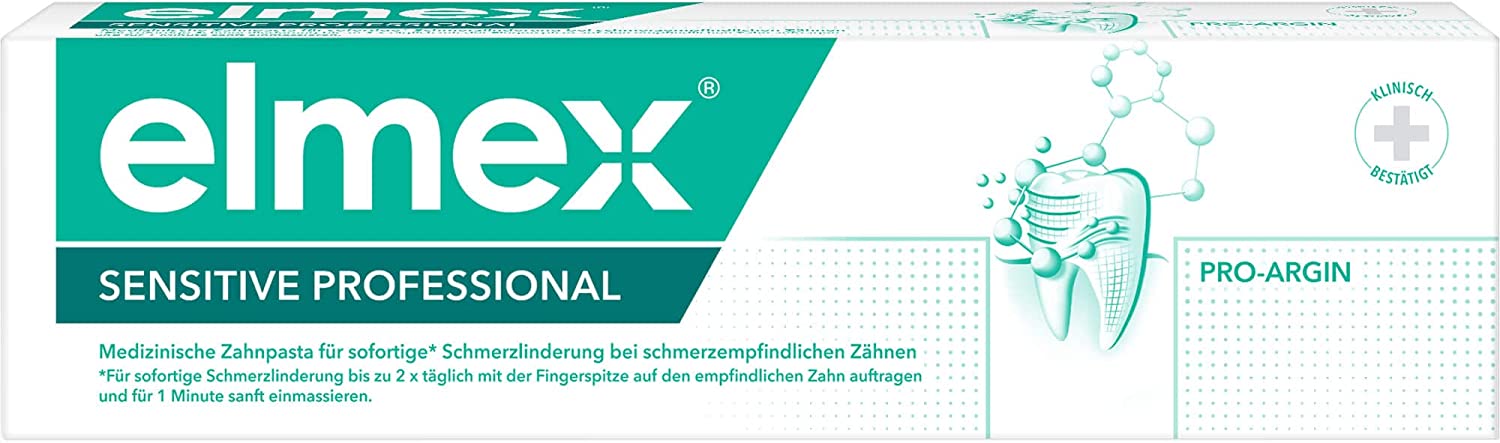 Kem đánh răng Elmex Sensitive mit Aminflourid, 75ml