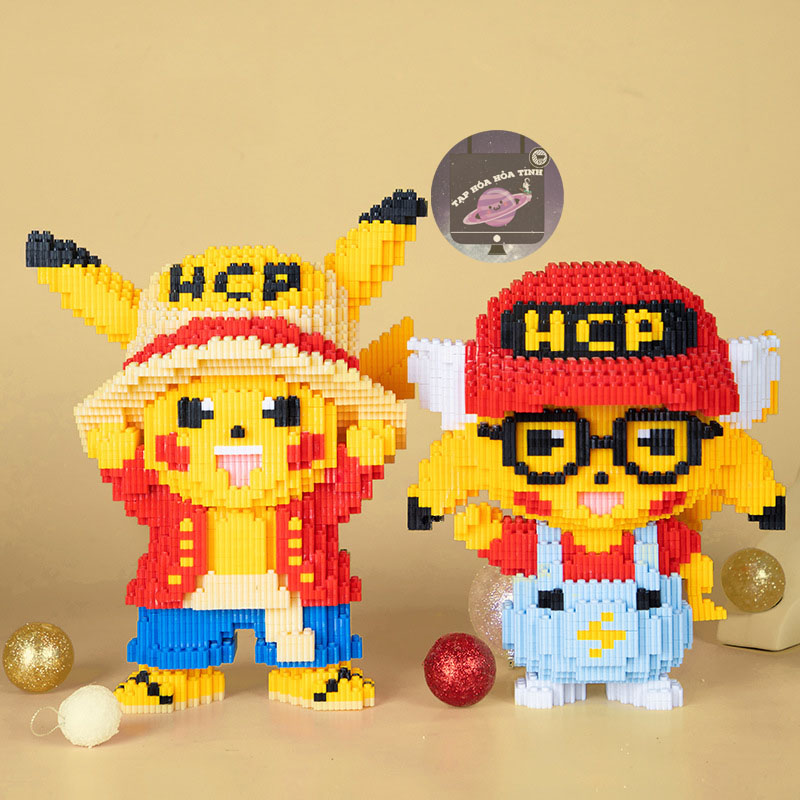 BỘ LEGO LẮP RÁP MÔ HÌNH PIKACHU