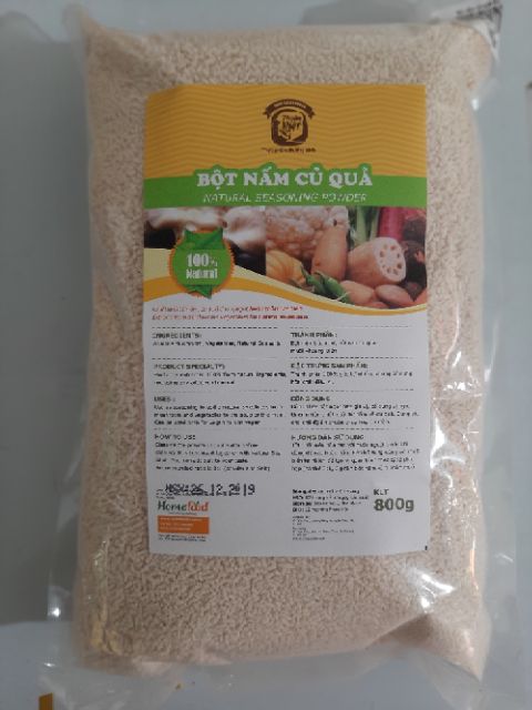 Hạt Nêm Nấm Củ Quả 800g