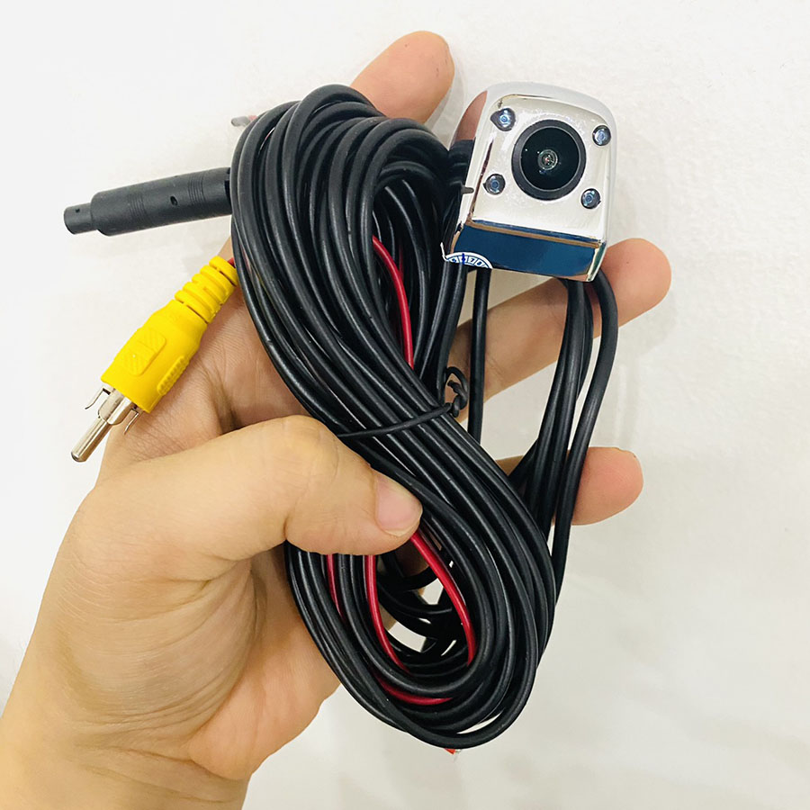 [HCM] Camera lùi ô tô 4 mắt hồng ngoại nhìn đêm rõ hơn cảnh bảo khi lùi xe có phân vạch. điện áp 12V,có kĩ thuật hướng dẫn lắp -bảo hành 12 tháng
