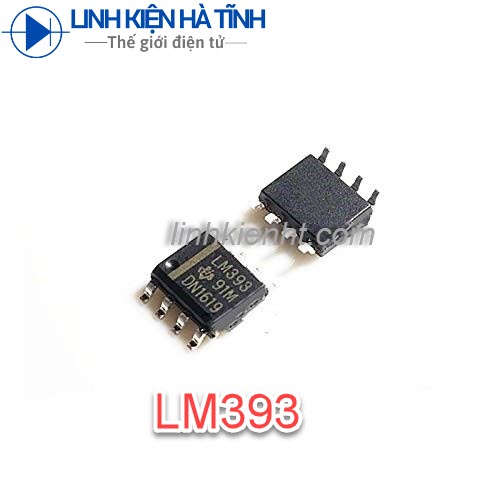 10 con ic khuếch đại thuật toán lm393 lm393dr lm393d sop-8