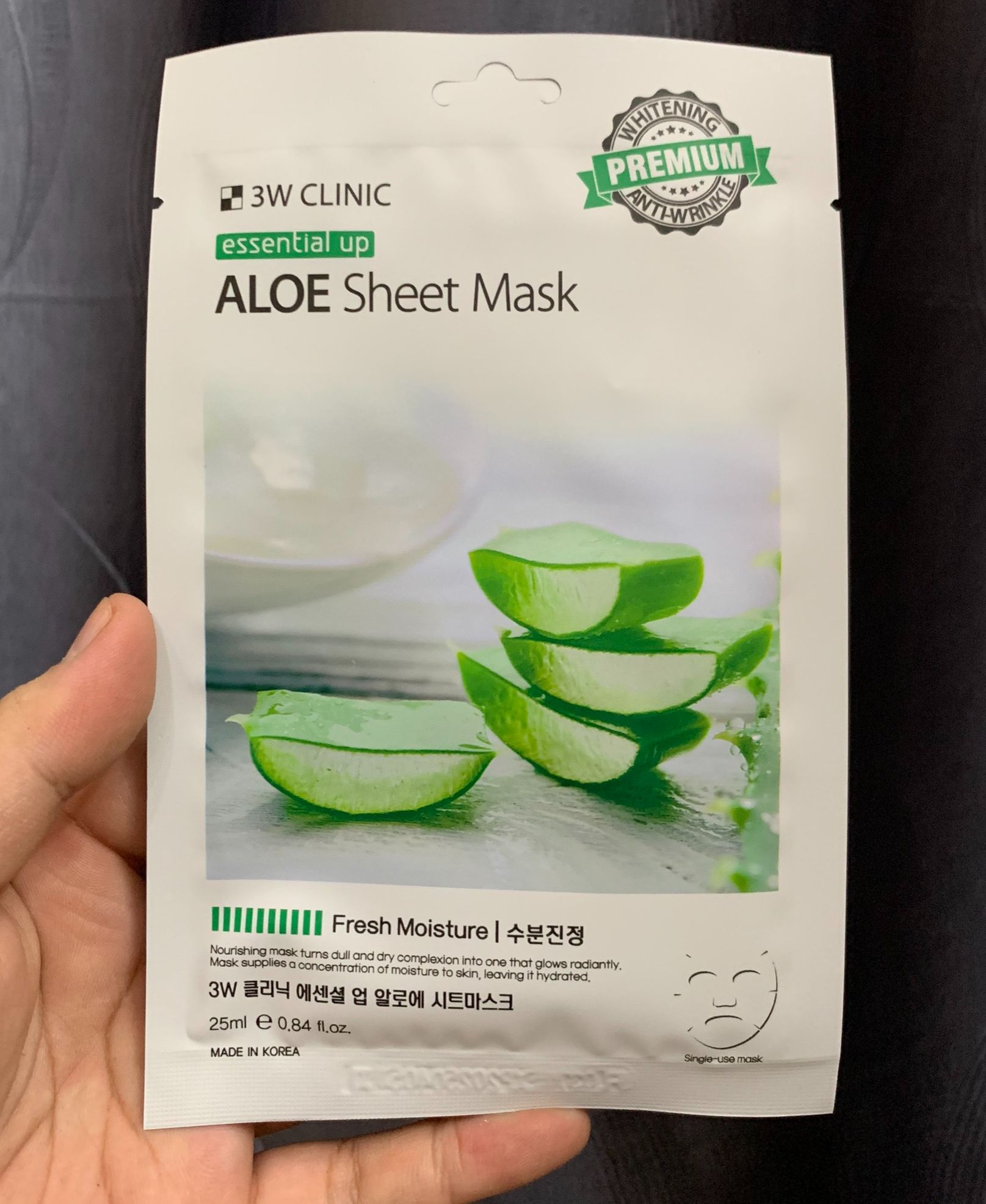 Mặt nạ dưỡng da 3W Clinic Lẻ 1 miếng