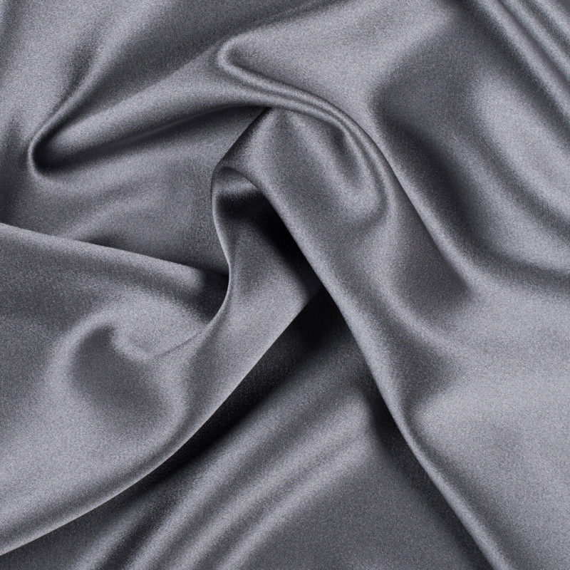 ( Lụa Loại 1) Ga - Drap Giường Lẻ Phi Lụa Lan Pham Bedding - Màu Xám Ghi