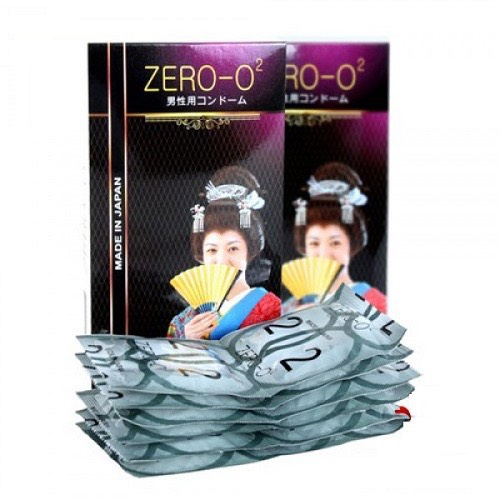 Bao Cao Su Zero 02 siêu mỏng 49mm hộp 12 cái