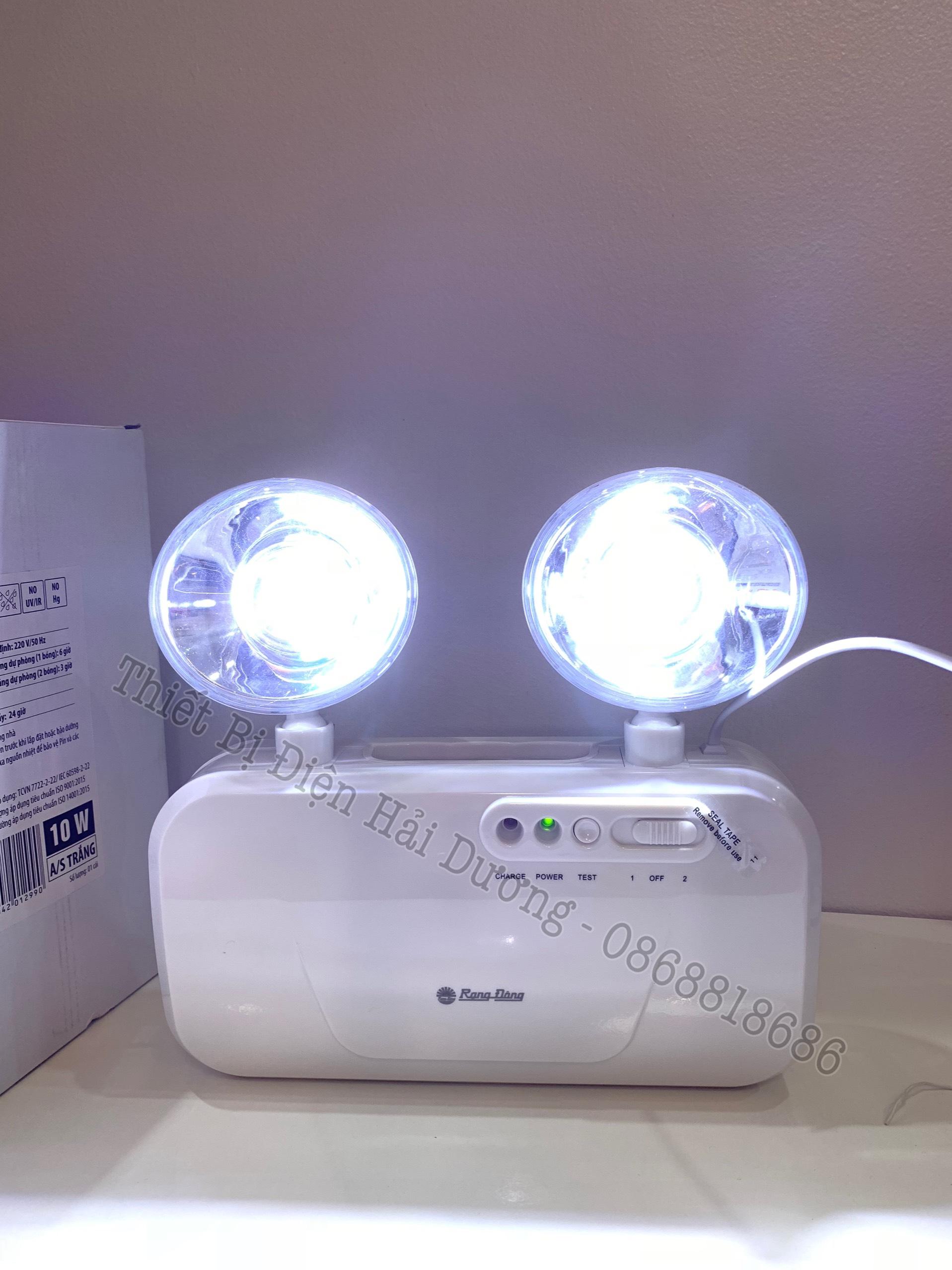 Đèn LED khẩn cấp Rạng Đông 10W D KC02/10W (Ánh sáng trắng)