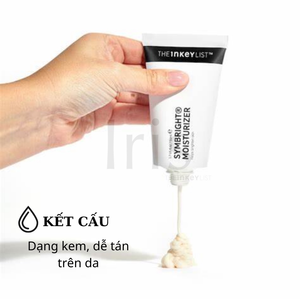 ✅ Kem dưỡng ẩm Symbright Moisturizer- The INKEY List (BILL CANADA)