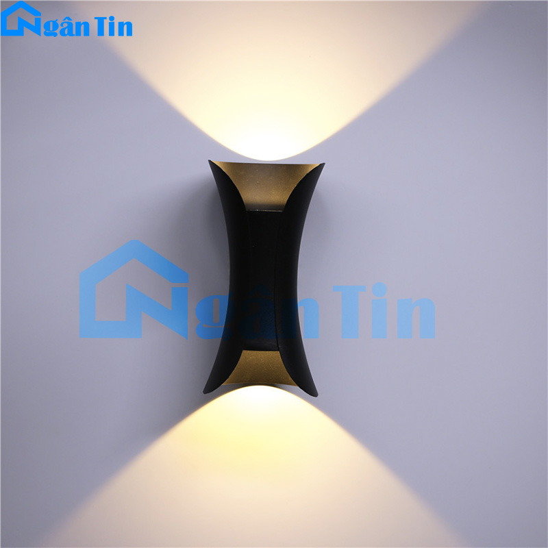 Đèn Led treo tường gắn tường ngoài trời trong nhà Led 10W VNT617 Ngân Tín