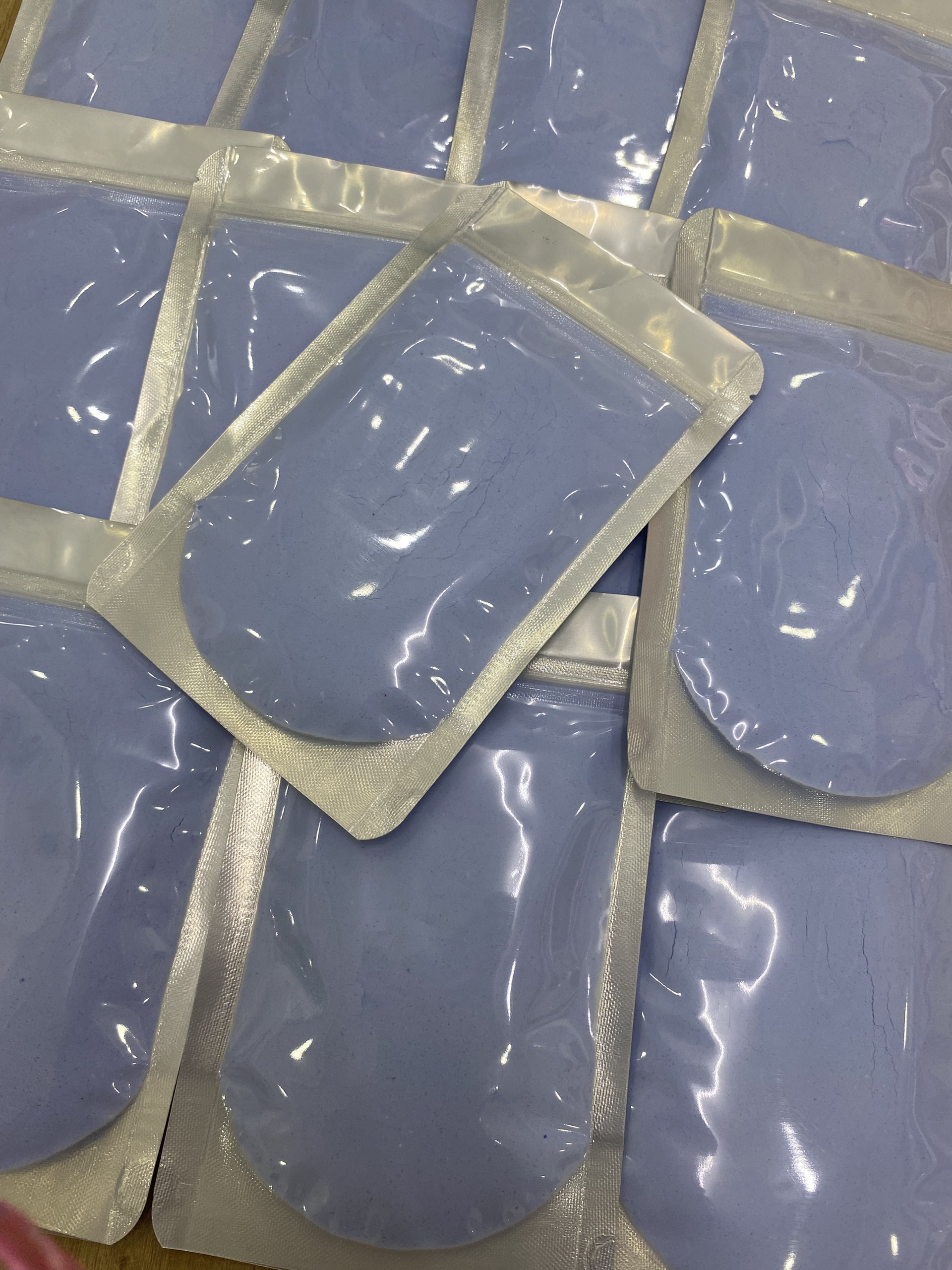 Bột tẩy tóc cao cấp Xanh 500g - 100g