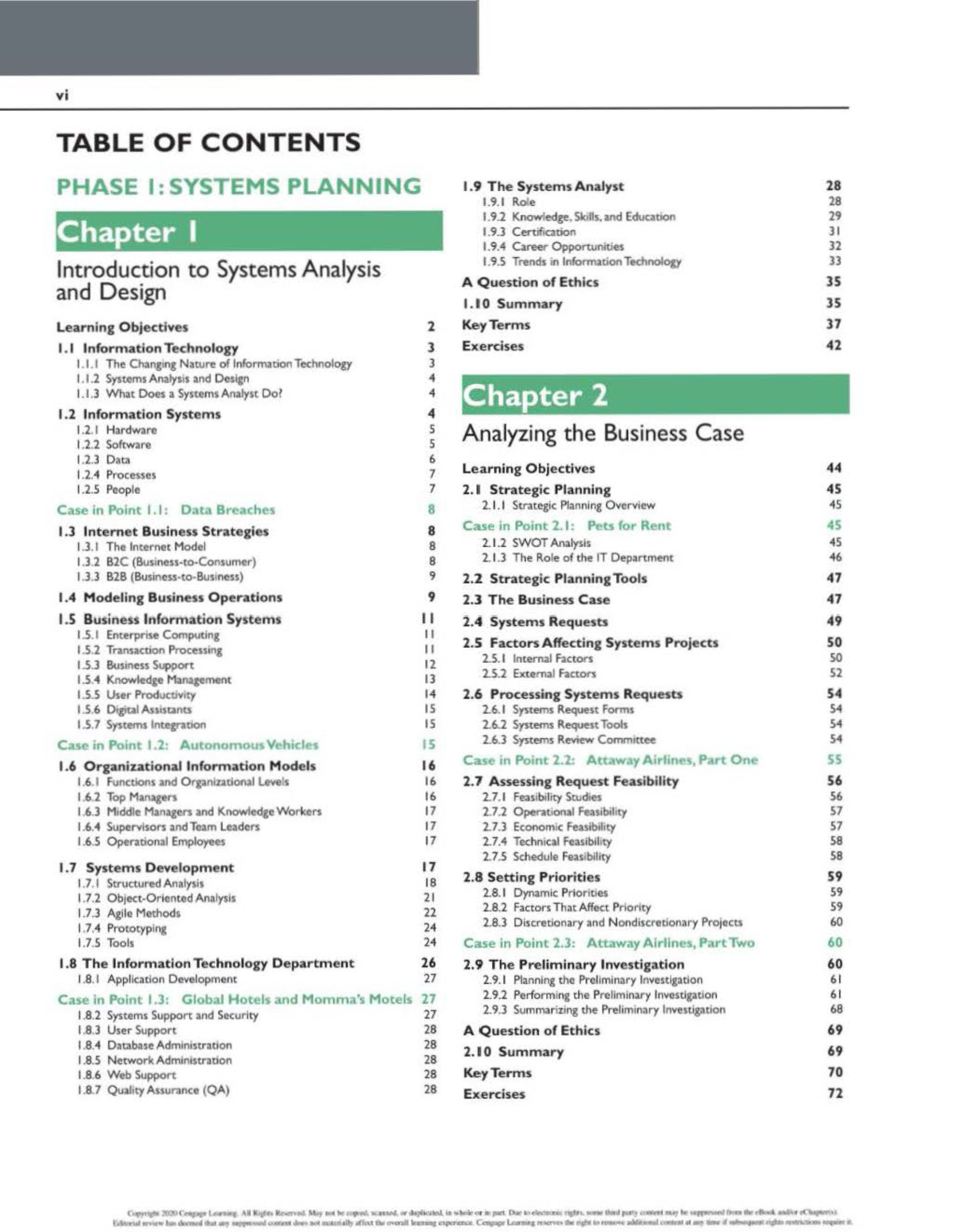 Systems Analysis and Design