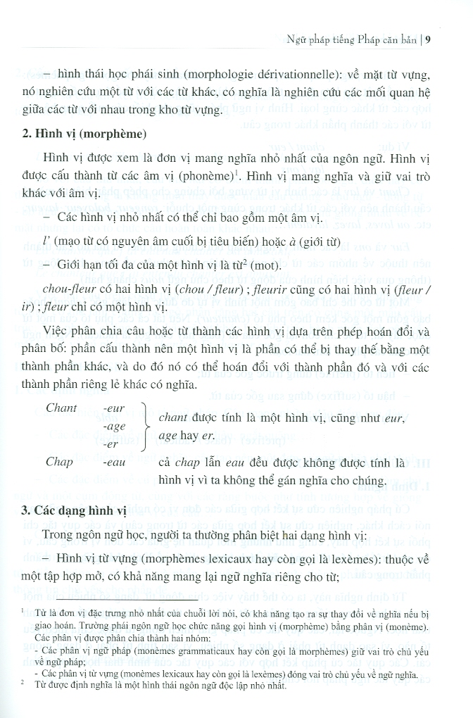 Ngữ Pháp Tiếng Pháp Căn Bản