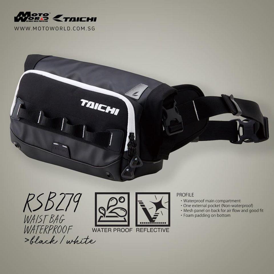 [Motoworld Phân Phối] RS Taichi RSB279 Waterproof Hip Bag (Túi đeo chéo chống nước)