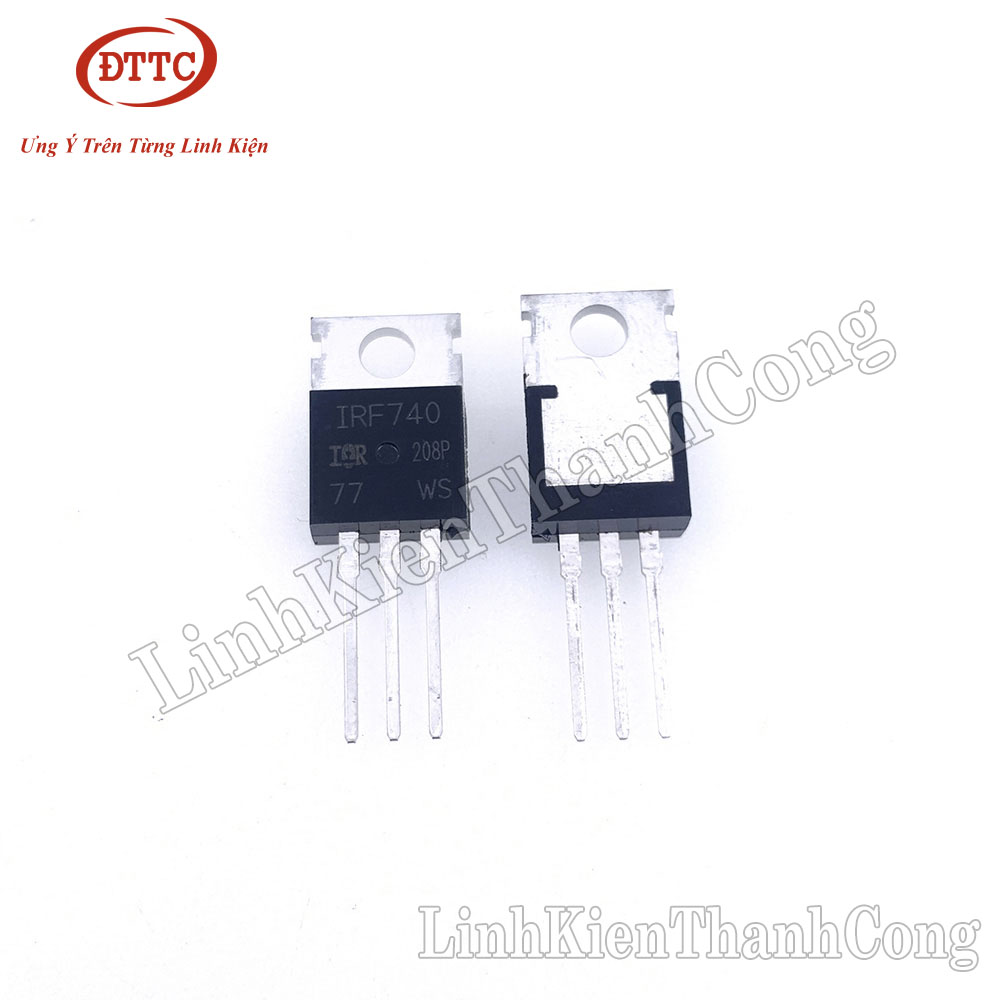 Irf740 mosfet n-ch 10a 400v to220