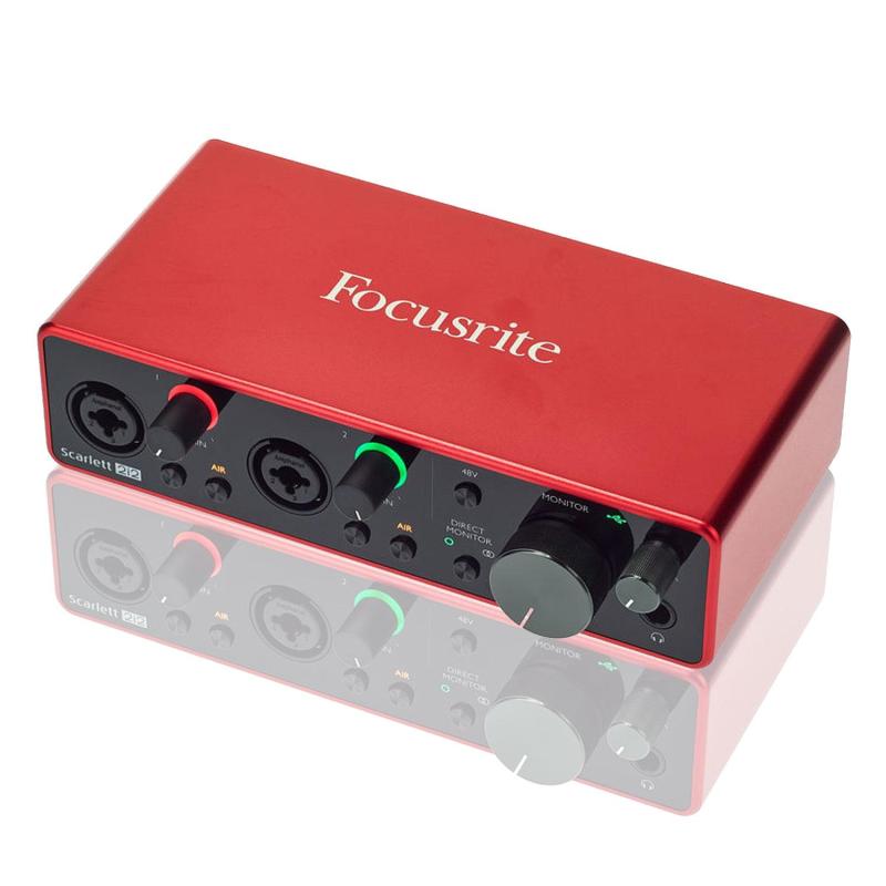 Bảng giá Audio interface chuyên nghiệp Focusrite Scarlett 2i2 Gen3 Phong Vũ