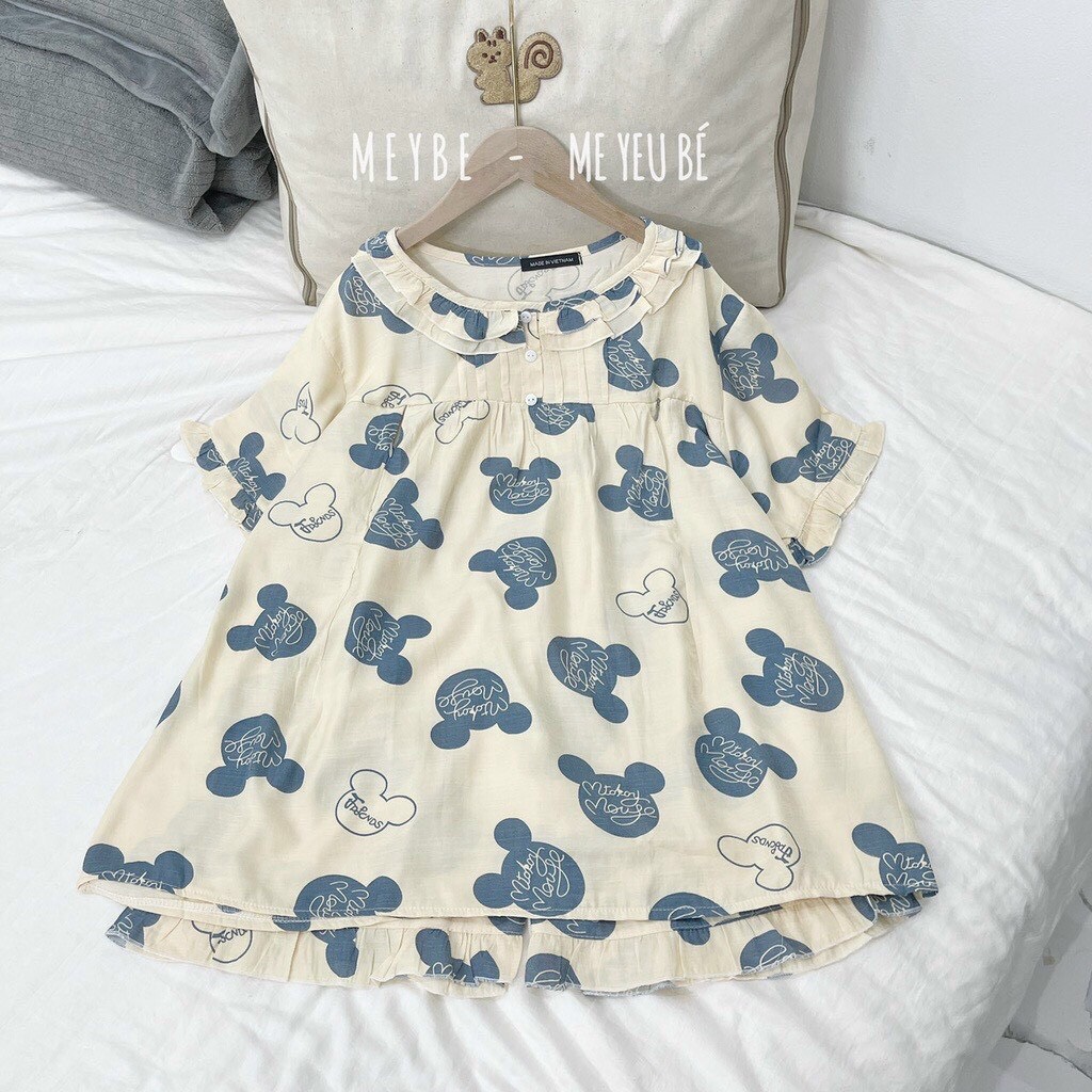 Bộ bầu cộc tay đũi mùa hè siêu mát