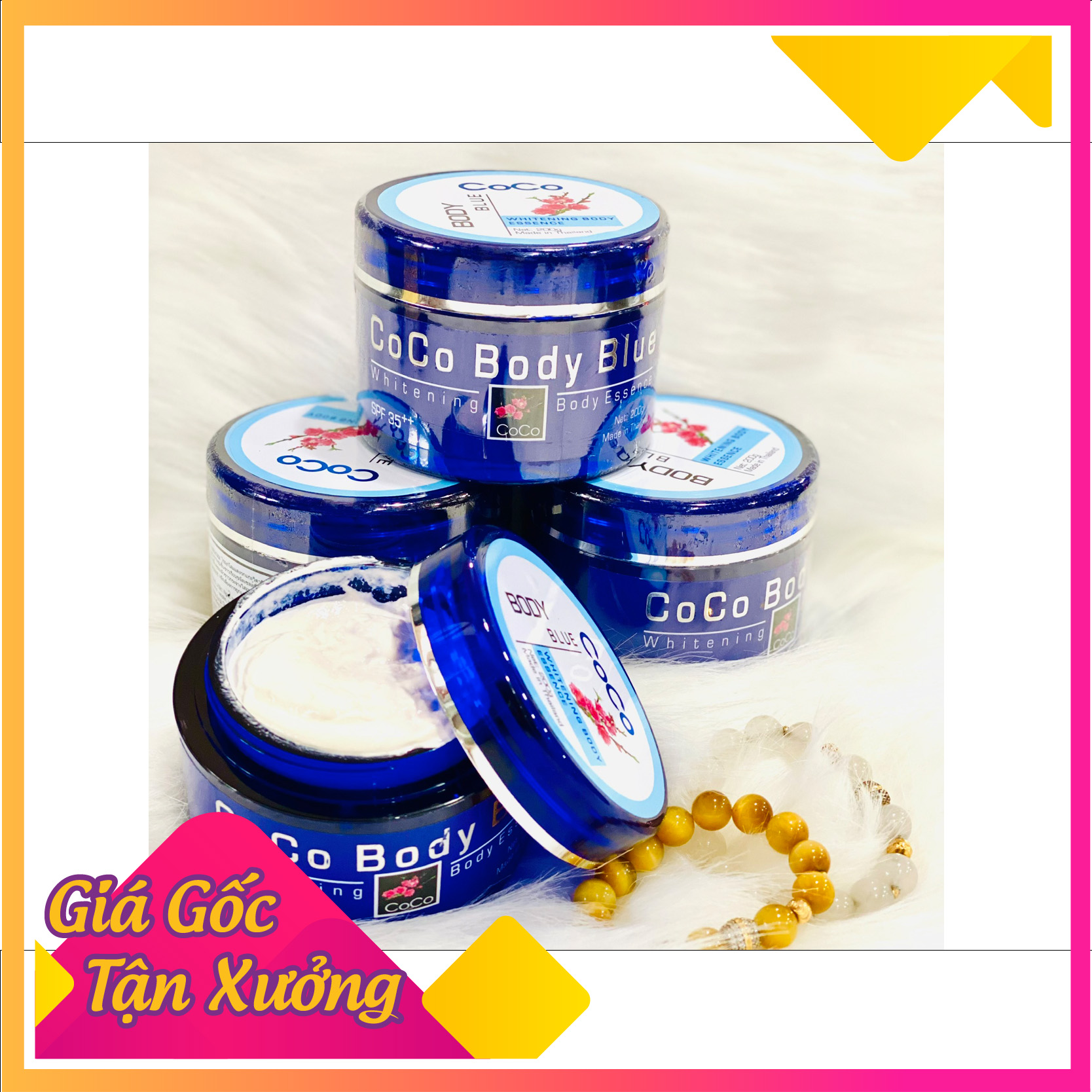 [HCM]KEM BODY TRẮNG DA TOÀN THÂN COCO BLUE WHITEING