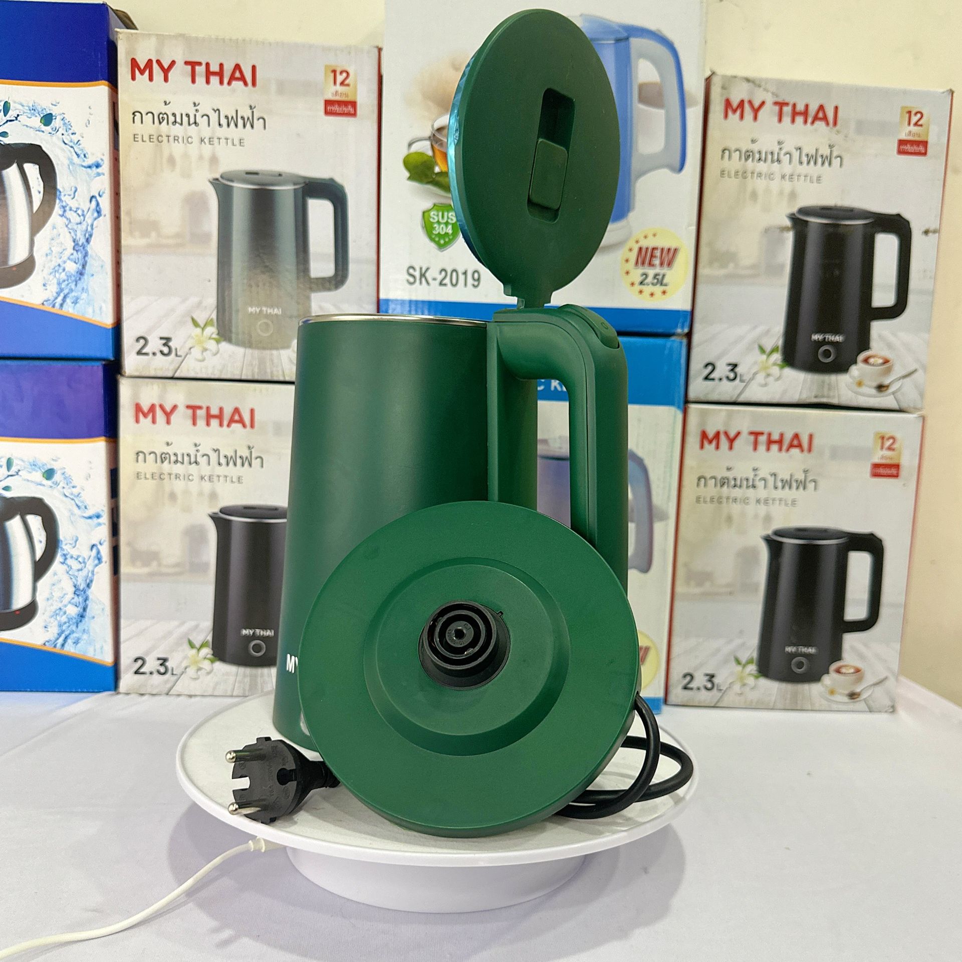 Ấm Siêu Tốc 2.3L, Bình Đun Nước Siêu Tốc Bằng Điện (Giao Màu Ngẫu Nhiên)