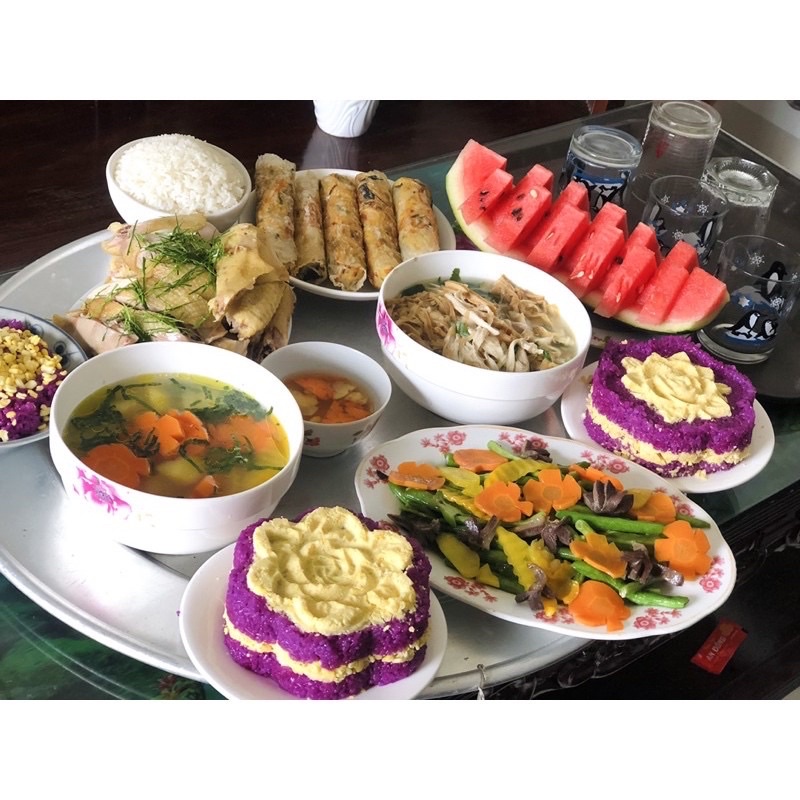 Cây lá cẩm tím giống nhật