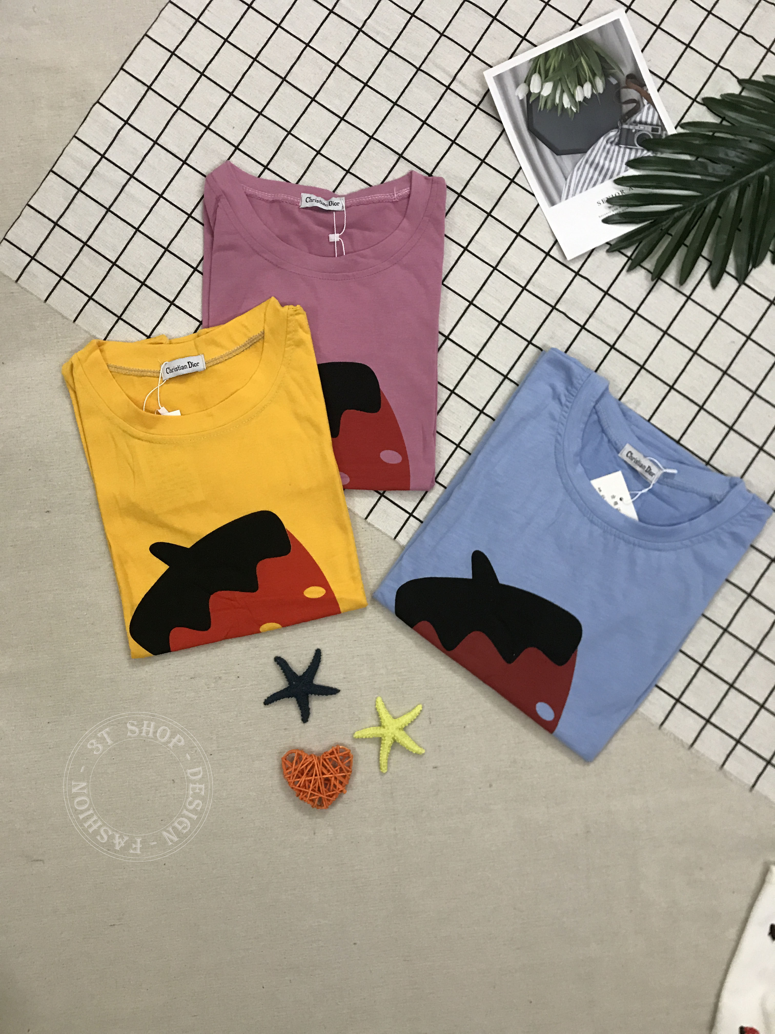 BỘ THUN DÂU TÂY XINH CHO CÁC NÀNG