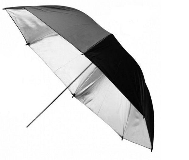 Dù phản đen bạc 85cm-110cm