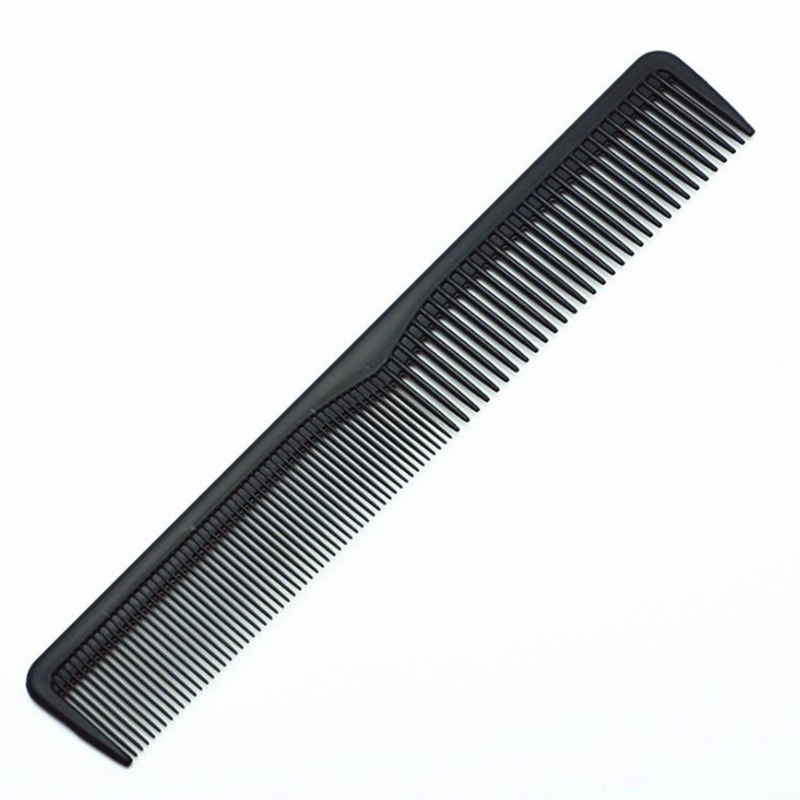 Lược chải tóc lược cắt tóc- Lược nhọn phụ kiện chuyên nghiệp barber tóc màu đen